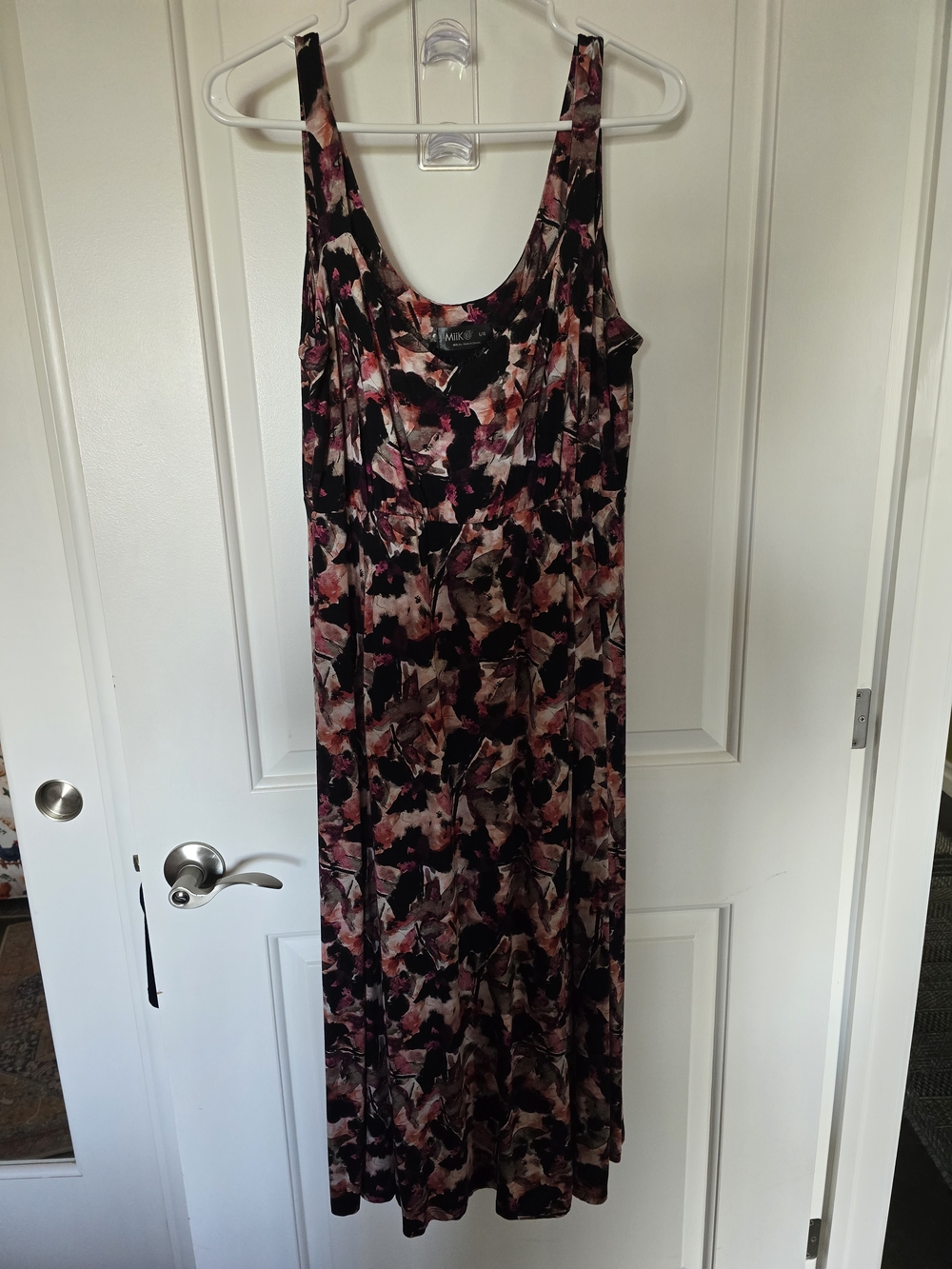 Miik - Seville Sweetheart Midi Dress - Pink Bouquet - Large